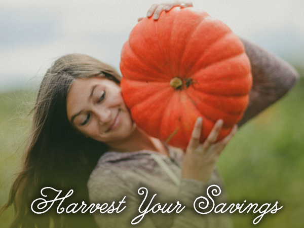 Harvest Your Savings